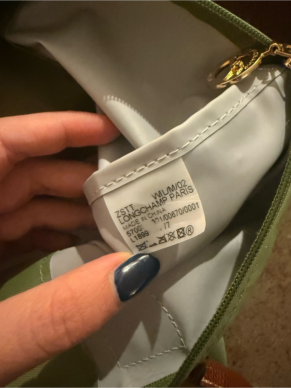 Longchamp Le Pliage Large Nylon Shoulder Tote - Picture 10 of 10